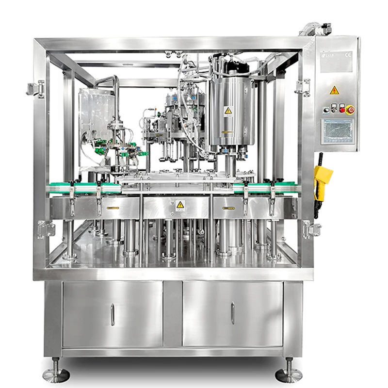6-6-1/16-16-6 filling capping unit beer filling machine