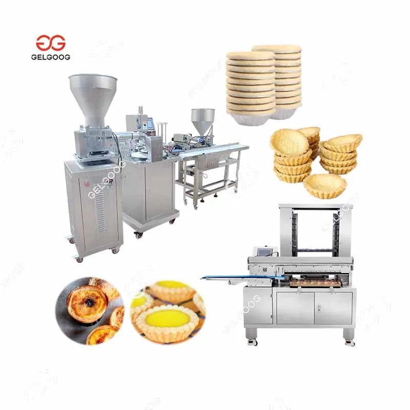 Tart Full Otomatic Cheese Crust Maker Machine Production Line Pineapple Tart Machine For Chicken Pie Tarts