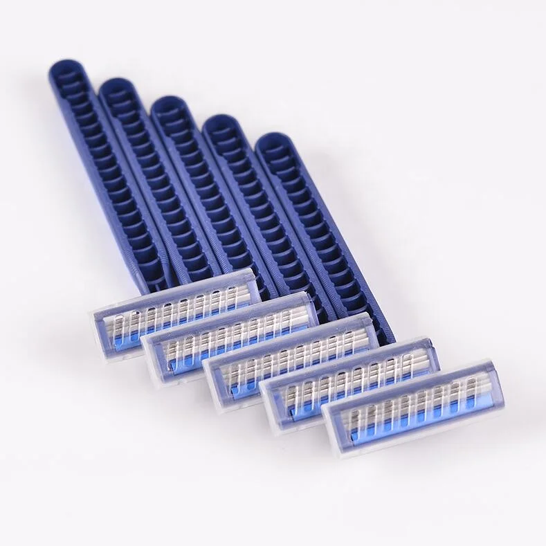 China manufacturer twin blade razor disposable shaving razor making machines