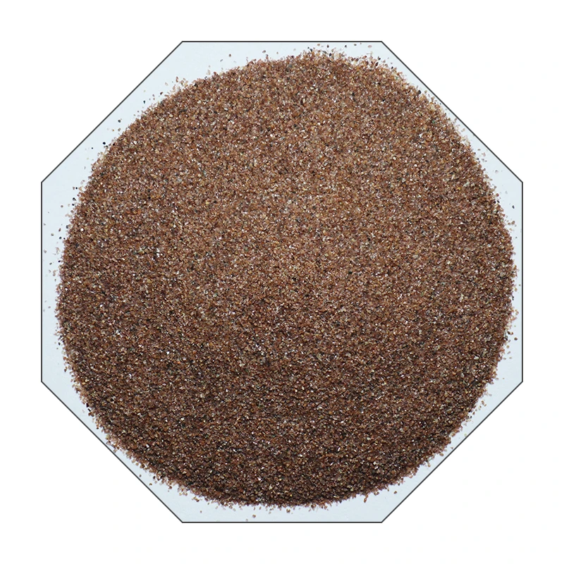 80# brown  Garnet Sand Abrasive Blasting/Water jet cutting garnet Grit for cutting marble,glass