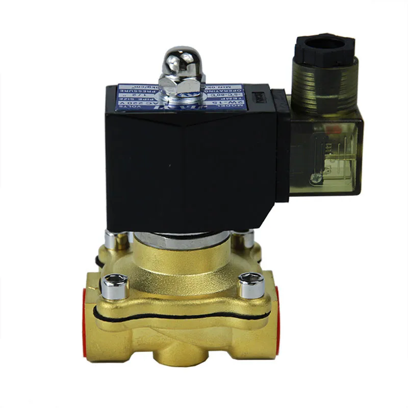 OGV AC 220V Natural LPG Threaded Machine Gas 1/2 inch Solenoid Valve