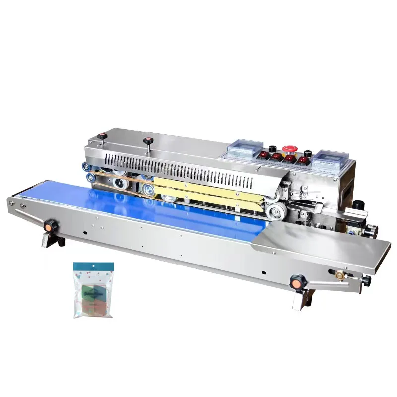 Автоматический горизонтальный термоуплотнитель для пластиковых пакетов Fr900