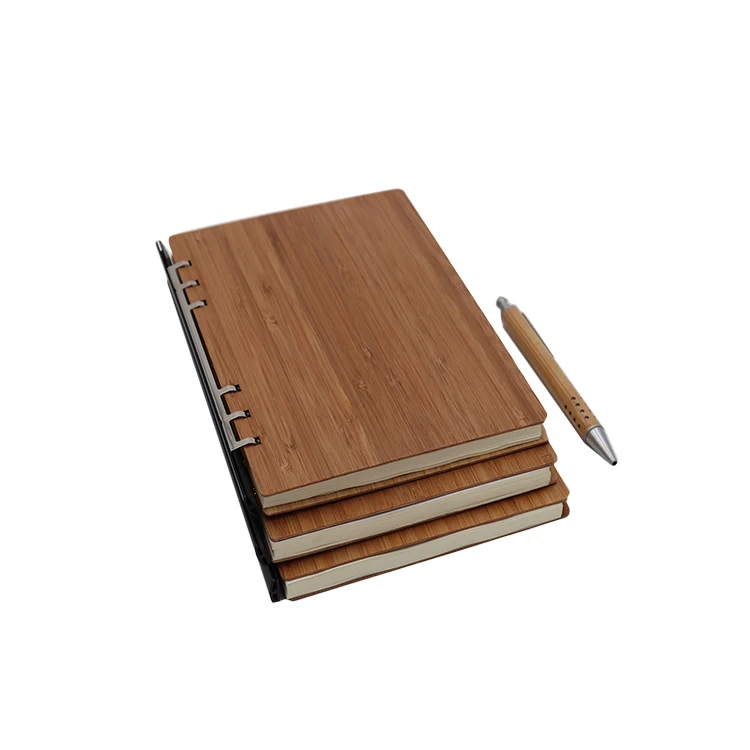 Eco friendly bamboo note book for wedding