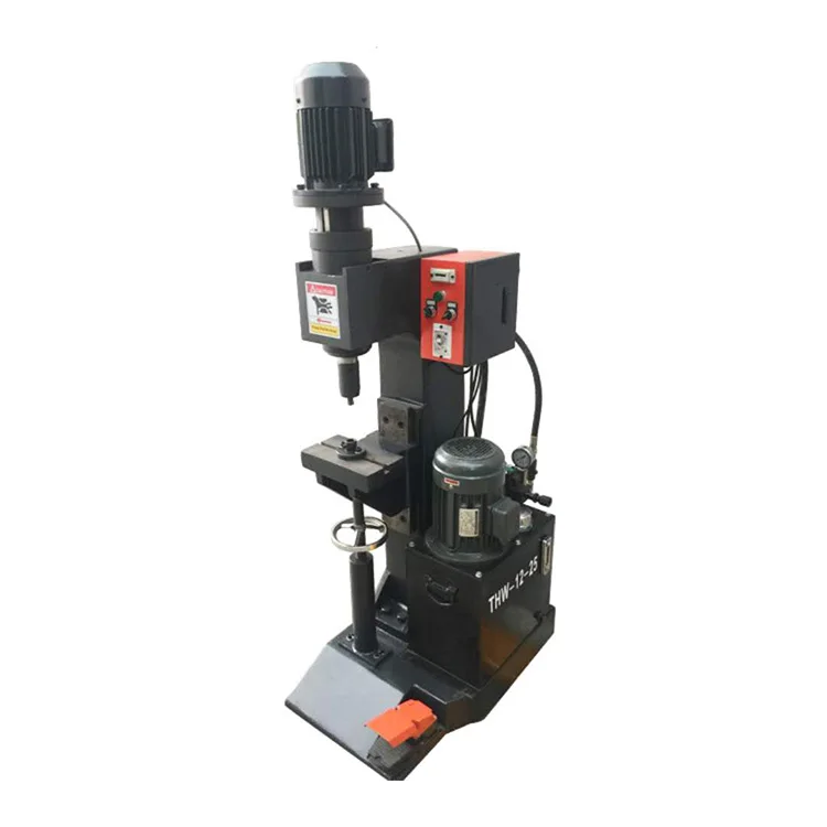 Automatic Hydraulic Lining Clutch Orbital Riveting Machine For Chain, Spin Riveting Machine/