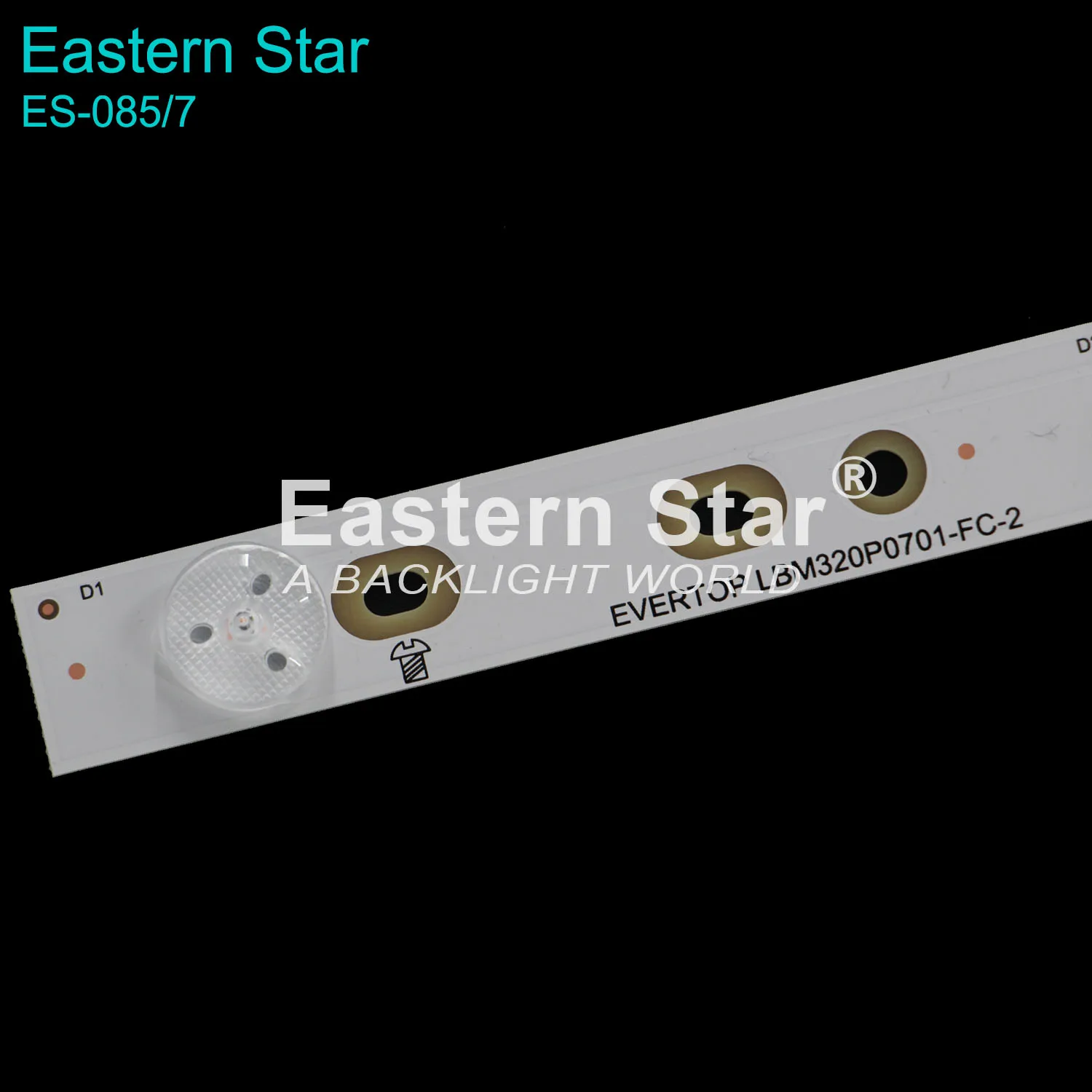 ES-085 (3 шт./компл. 7 светодиодов) LBM320P0701-FC-2 светодиодная подсветка для 32 'ТВ Phi lps LE32S5760/LE32H1461 адвокатского сословия СИД