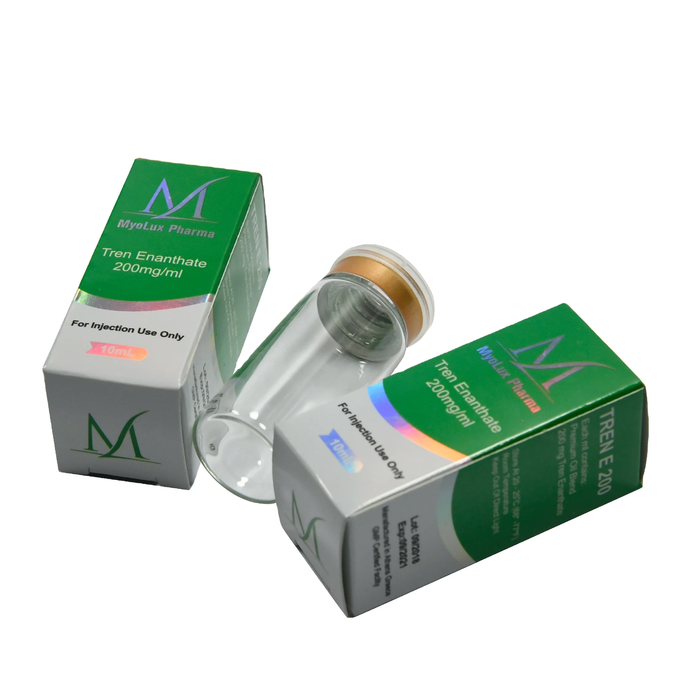Custom Pharmaceutical 2ml 3ml 5ml 10ml 20ml 30ml Amber Glass Vials Box