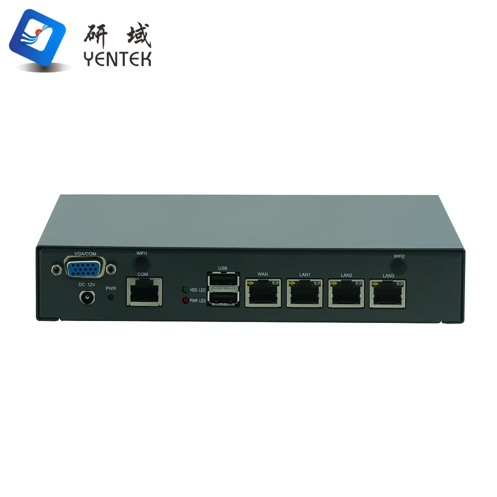 R9FAZ J1900 4 RJ45 LAN Port Pfsense Desktop Mini Firewall PC