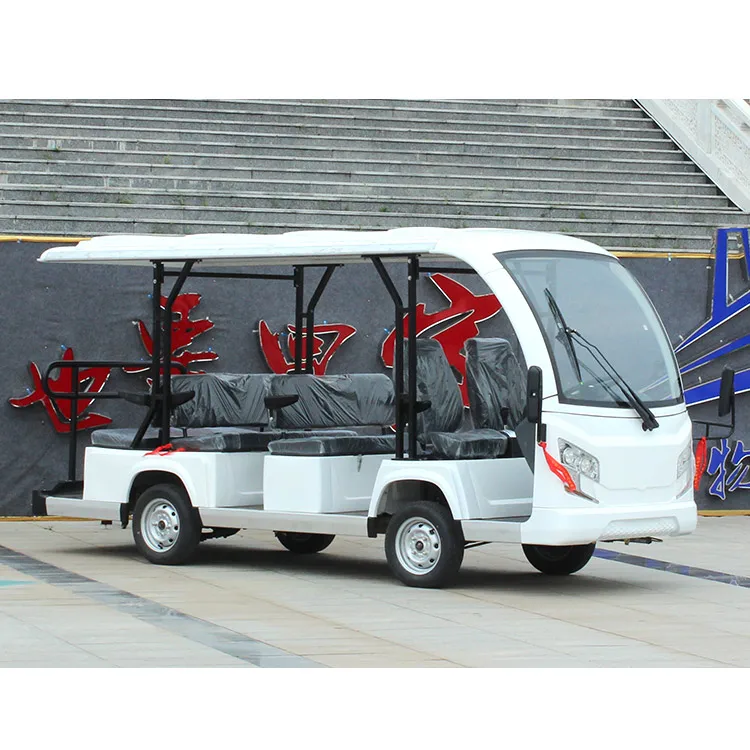 Высокое качество Электрический туристический курорт автомобиля с открытым верхом мини автобус