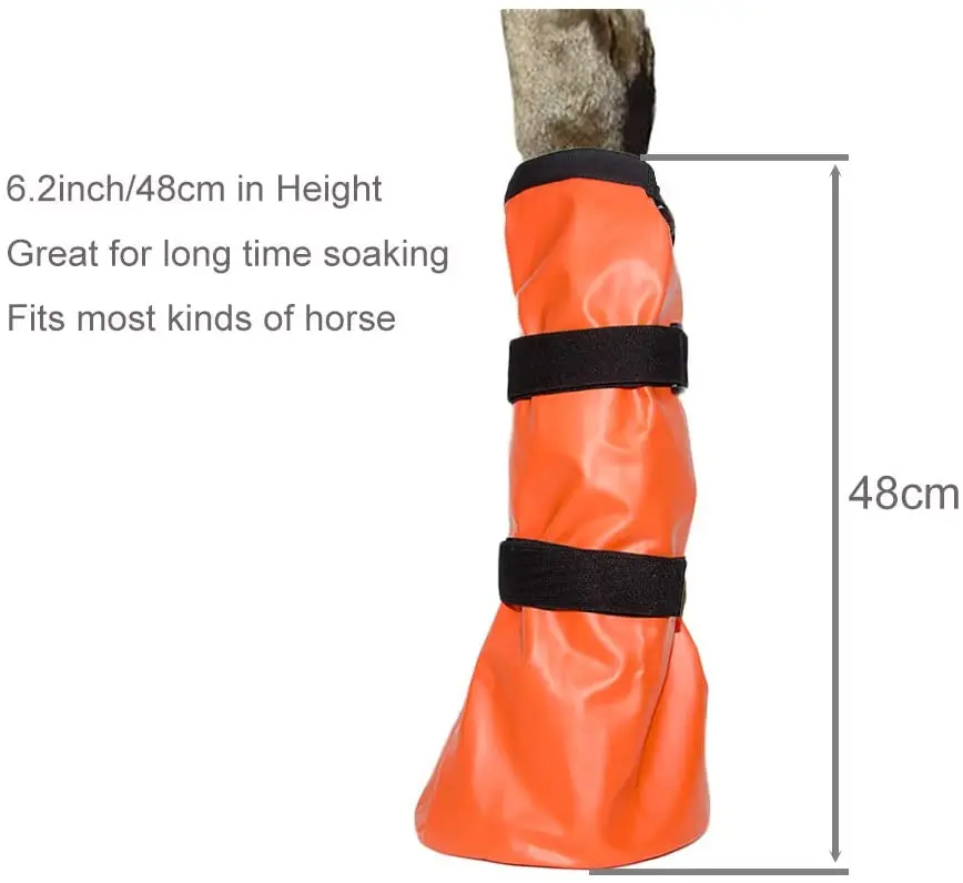 Конский Копытный пакет для замачивания копытчик сапог Equine горячего или холодного с прокладкой