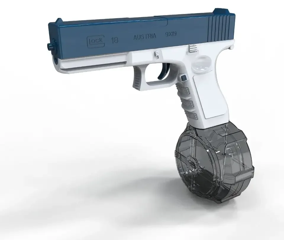 Электрический пистолет gell splash bulletsplash водяной шар glock гидрогелевые шарики игрушка бластер гель для детей 2023