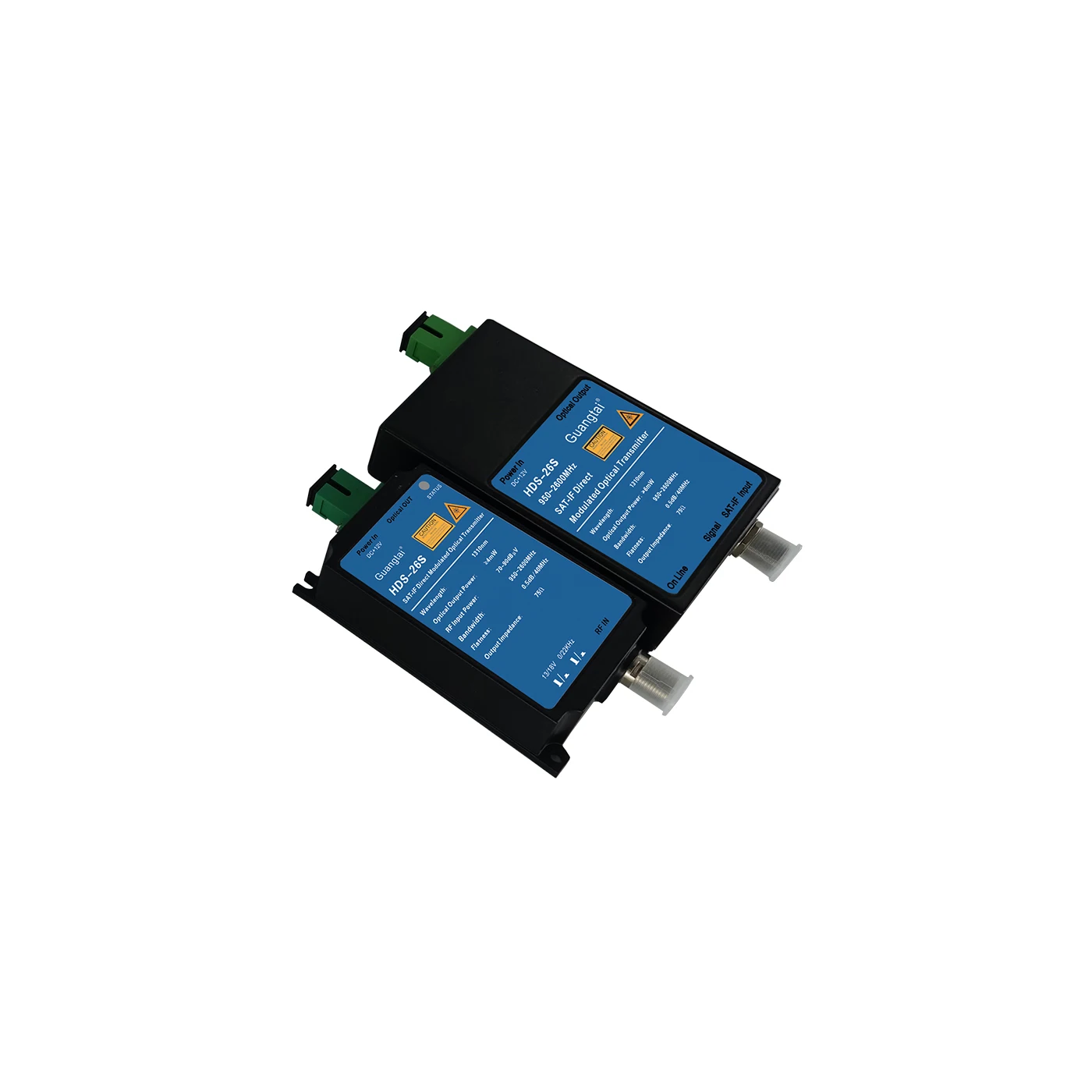 L-образный оптический передатчик с прямой модуляцией для спутникового сигнала