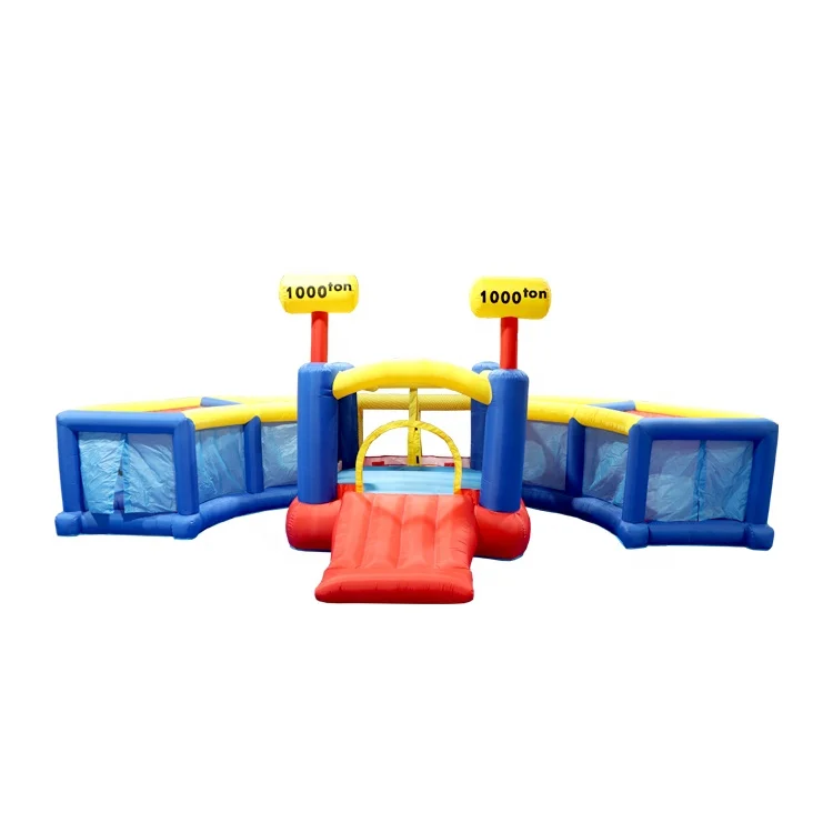 Hot sale  whack a mole game jumping house inflatable trampoline with Blower