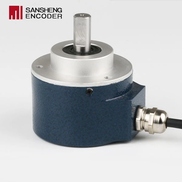 Дешевые 58 мм диаметр 10 мм сплошной вал SSI абсолютный кодер 12 бит