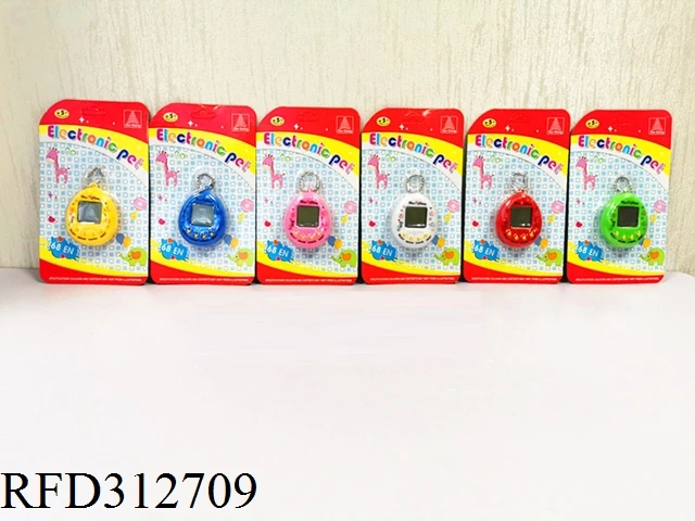 Новая популярная портативная электронная игра для домашних животных Keychanin Tamagotchi