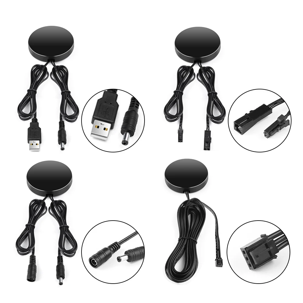 Penetrable 25mm Wood Panel Wireless Touch Sensor LED Light Switch Control 5V 12V 24V Hand Sweep Control Dimmable Touch Dimmer