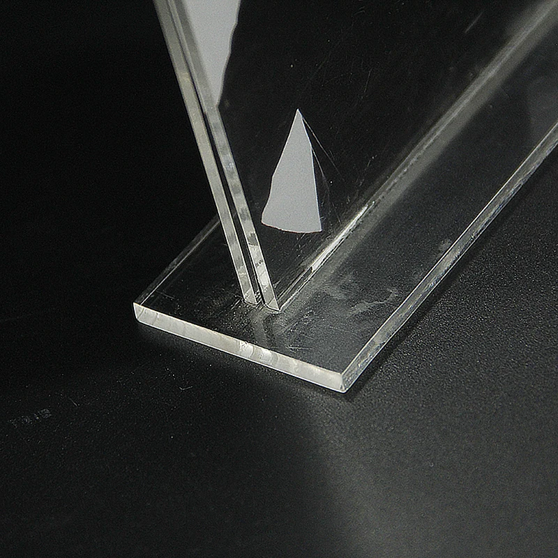 Clear Acrylic Sign Holder Acrylic Menu Display Stand Acrylic Table Sign Holder for Display Only
