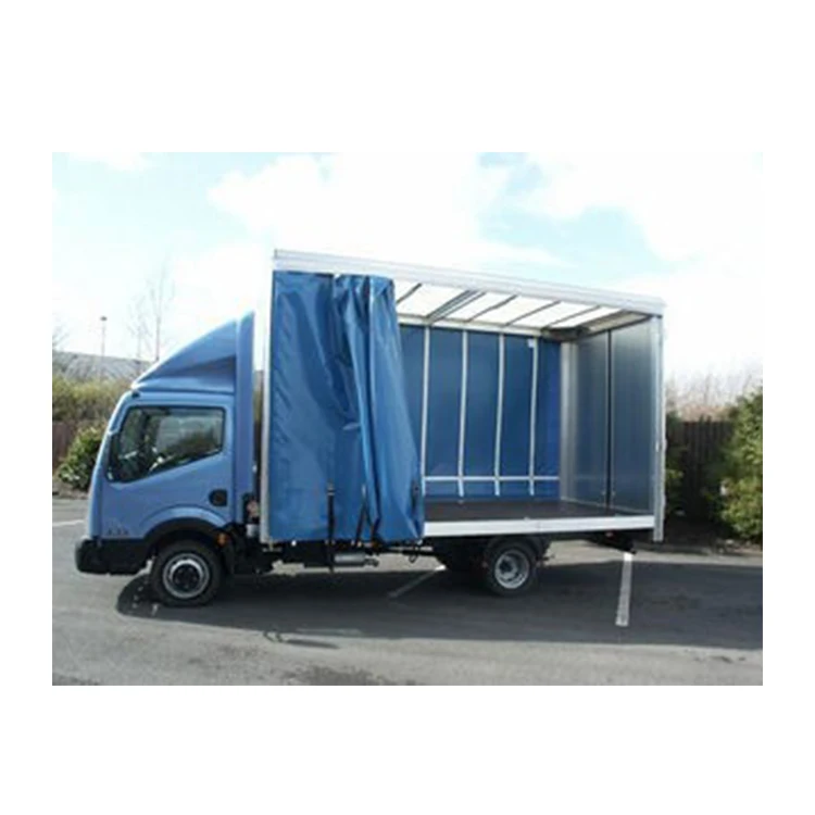 Manufacturer Waterproof Container Covers PVC Coated Tarpaulin Truck Cover Side Curtain Tarpaulin Cover