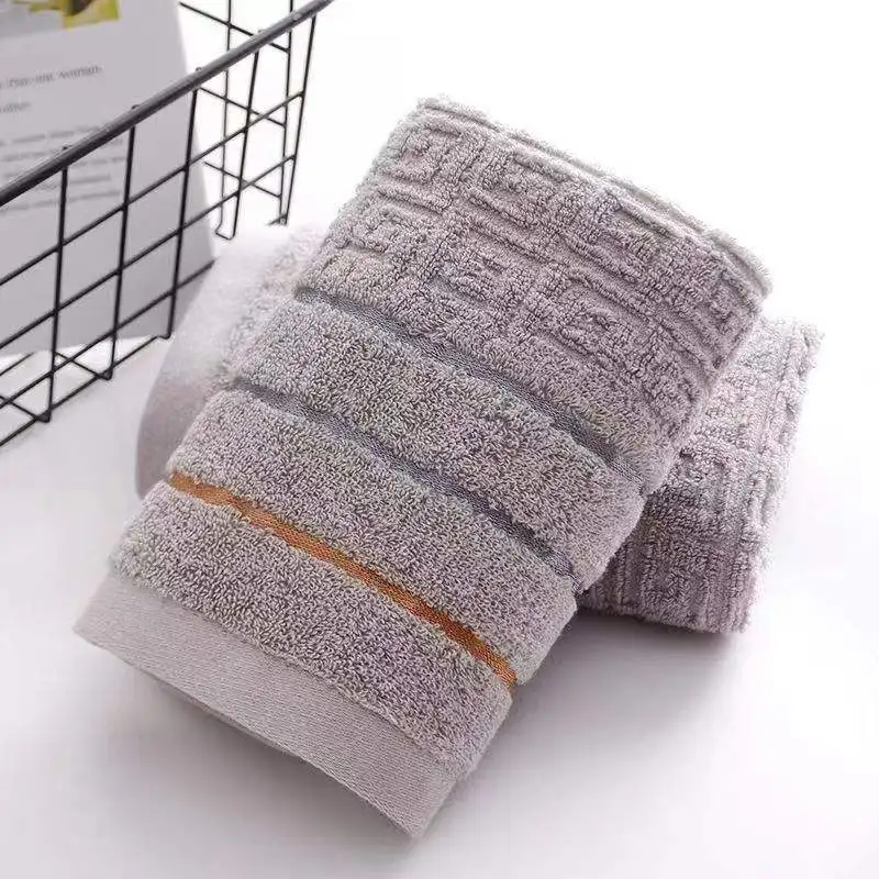 Luxury High Quality Turkish Cotton Towel Absorbent Thickened Soft Terry for Bath Beach Hotel Home-Solid Sports Design for Gift