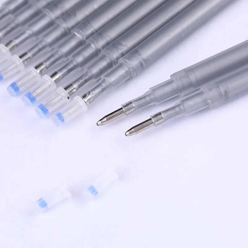 Cheap Promotional 1.0mm Bullet Tip Textile Marker Thin Super Thick 100Pcs Pack Plastic Mercury Silver Refill