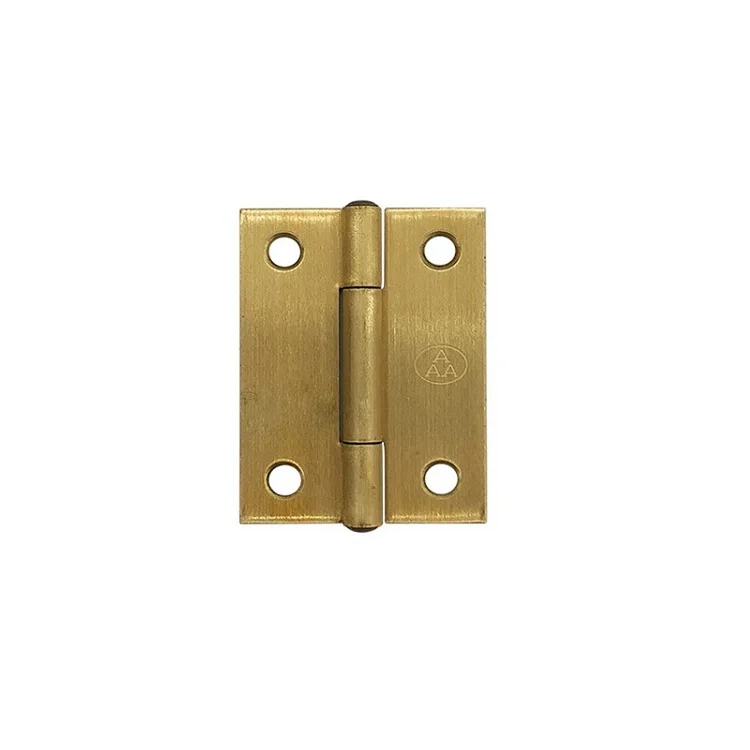 25*19mm 1 inch mini Solid brass small box hinges for wood box or jewelry box