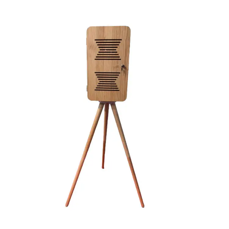 Wooden Ipadbooth 2024 New Design Vintage Photo Booth Shell for 12.9 Ipad for Parties & Events