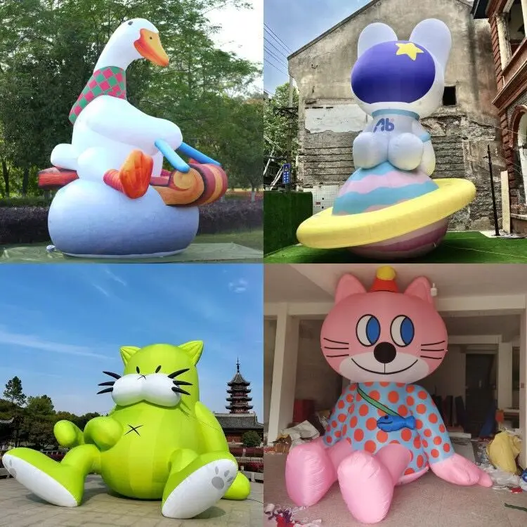 Advertising Oxford Inflatable Astronaut Mascot Space Man Model Giant Inflatable Astronaut With Led Lighting