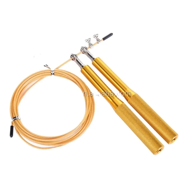 Wholesale Adjustable sport Workout Adjustable Steel Heavy Weighted Skipping Jump Rope