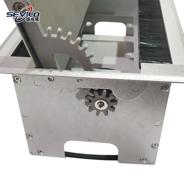 Office Furniture Aluminum Alloy Metal Table Top Cable Cable Box Grommet