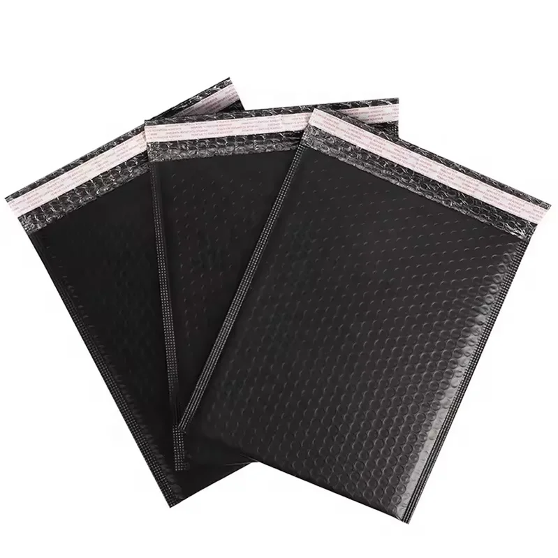 14X16+4CM Paper Bubble Envelopes Padded Mailer Bag Black Bubble Mailer Bags Logo Small Bubble Mailer Shipping Envelopes Bag