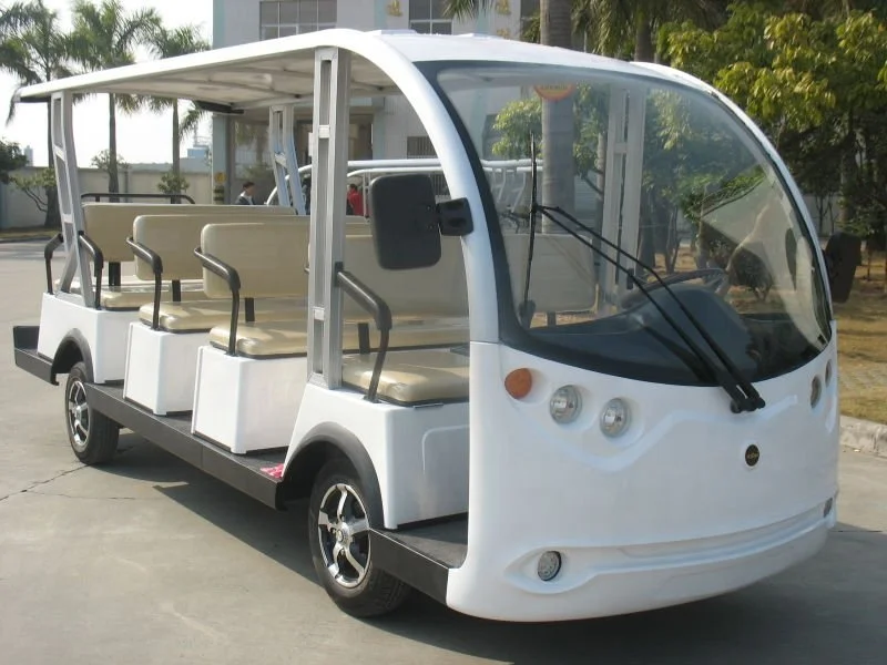 14 seater electric bus sightseeing bus for park or street trourist