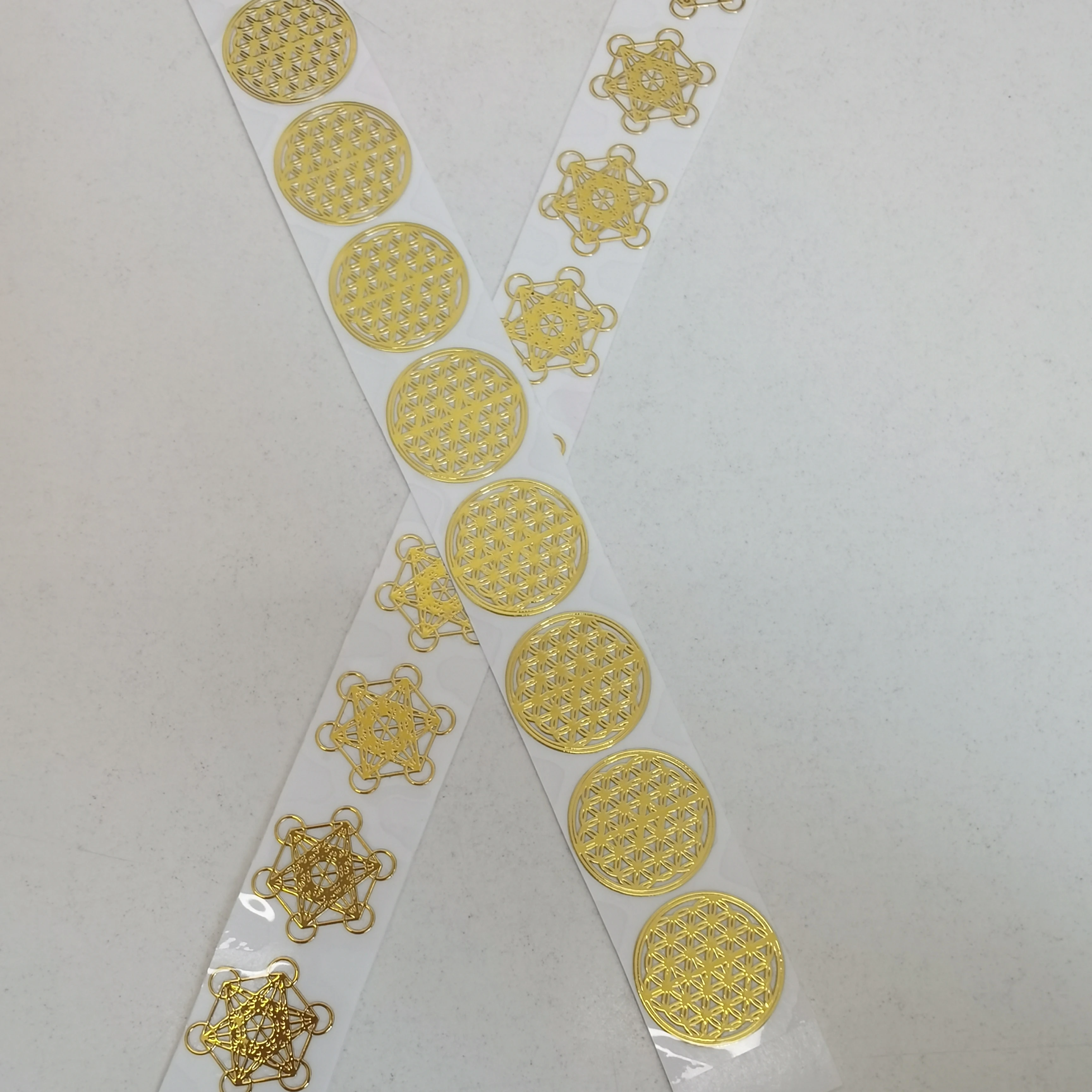 Gold Silver Custom Metal Sticker Personalized Name Logo Transfer Industrial Application Stamping Surface Finishing for Craft Use