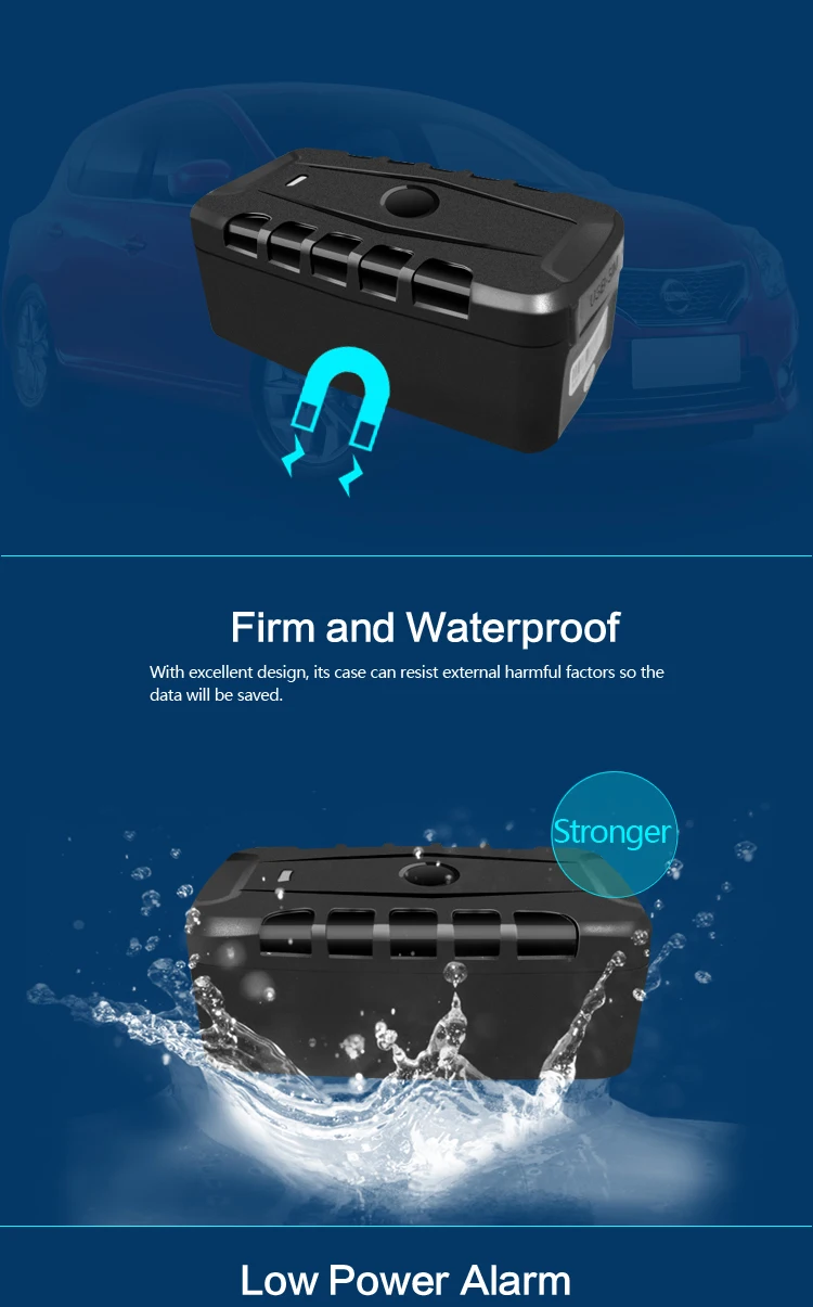 Gps Tracker For Fleet Management Remote Pickup GT76 CAT1 4G 20000mAh Smart Gps Tracker