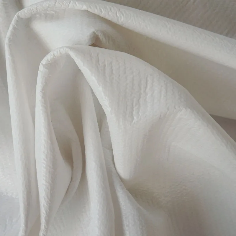 New Arrival Custom  white large terry fabric Knitting TPU Laminated Waterproof PUL Fabrics Bonded Woven Fabric