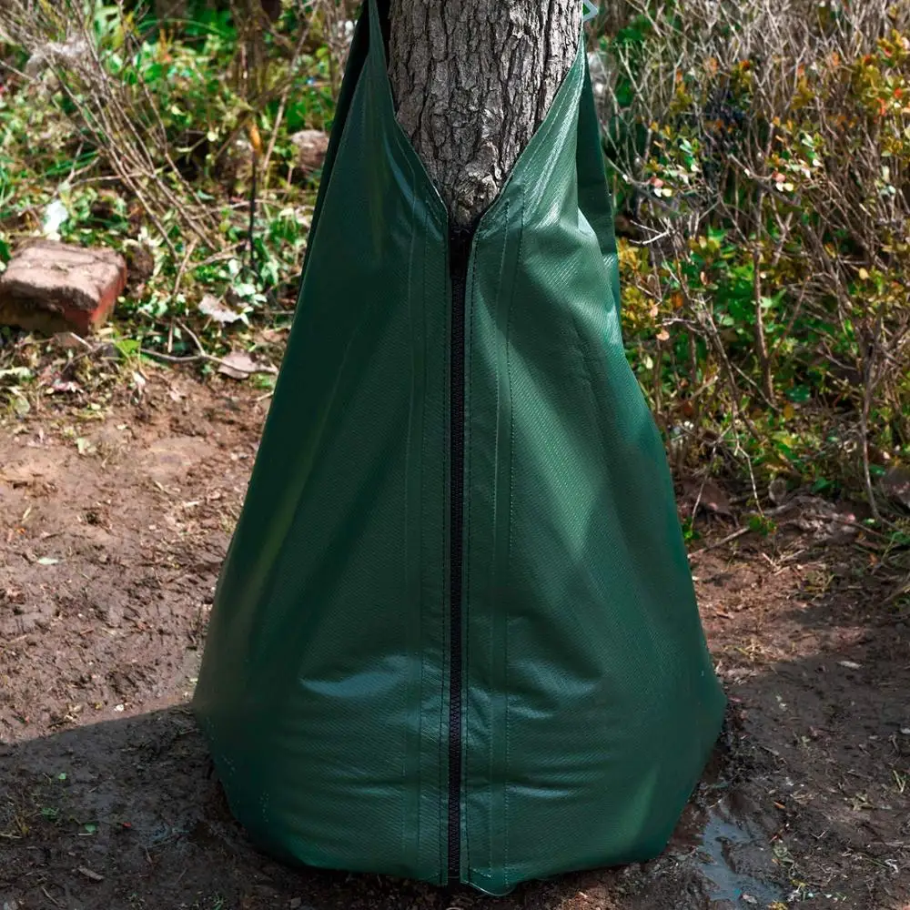 Tree-Watering Slow Release Drip Irrigation Bags Tree Irrigation Bag for Root Water System for Newly Planted Trees