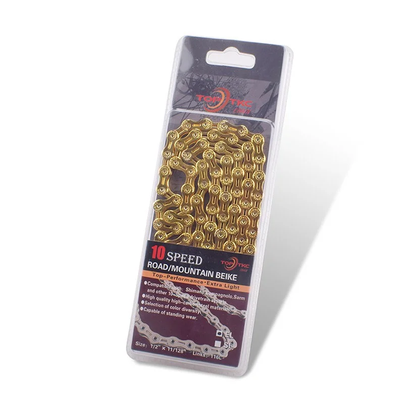9/10/11 Speed Road Bike Chain 116 Links Mountain Bike Chain Steel Hollow Bicycle Chain for Bicycle Parts