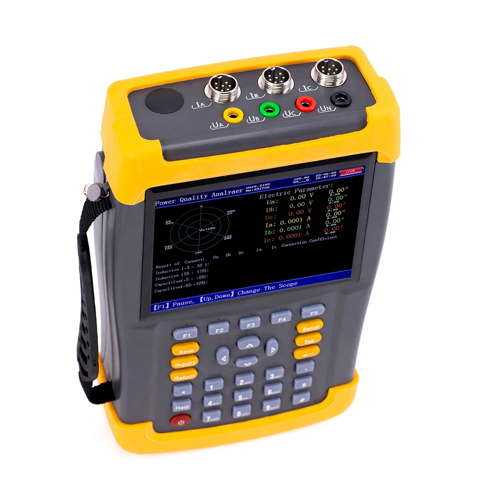SMG7000  Handheld Single Phase Three Phase Power Quality Analyzer