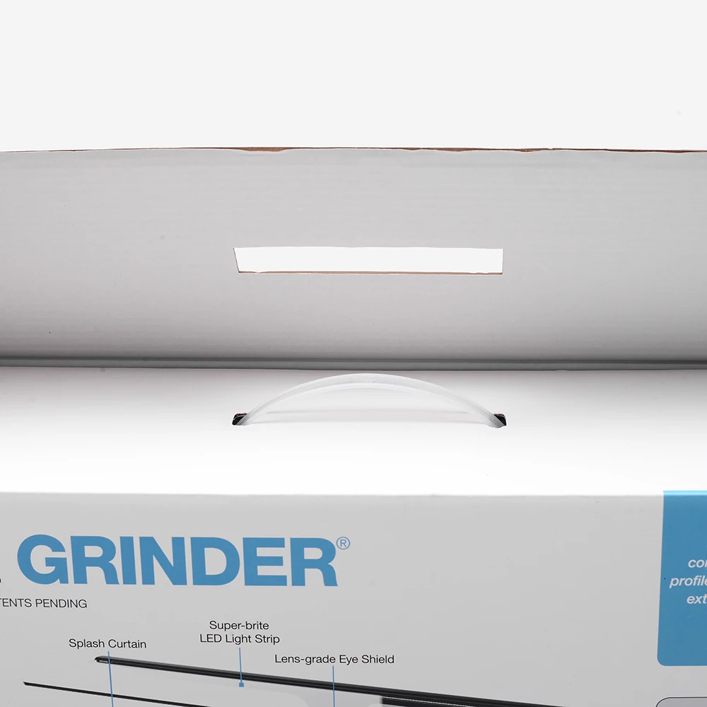 Custom Logo Recycled Big Size Electronics Packaging Cardboard Paper Corrugated Shipping Box With Plastic Handle