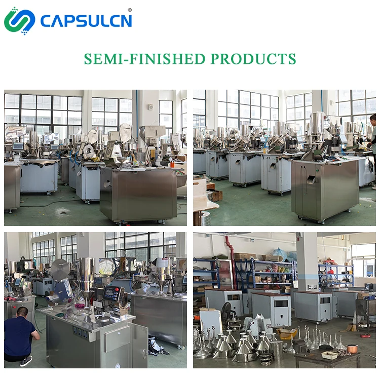 Latest JTJ Double Loader Semi Automatic Hard Empty Capsule Powder Tiny Granules Capsule Filler Semi-Auto Capsule Filling Machine