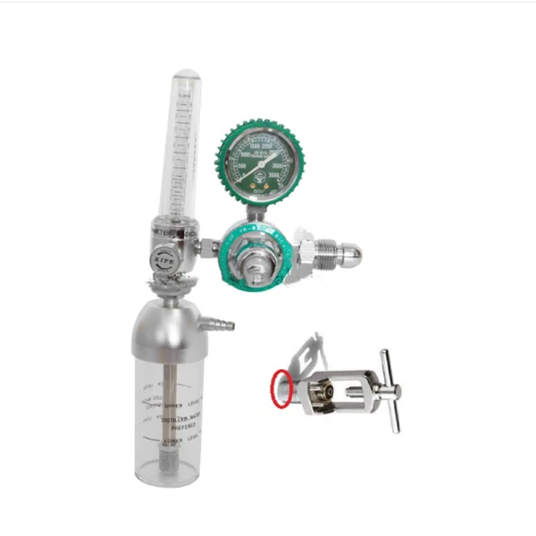 China High Flow Medical Oxygen Regulator With Flowmeter for Hospital Equipment  with Good Price
