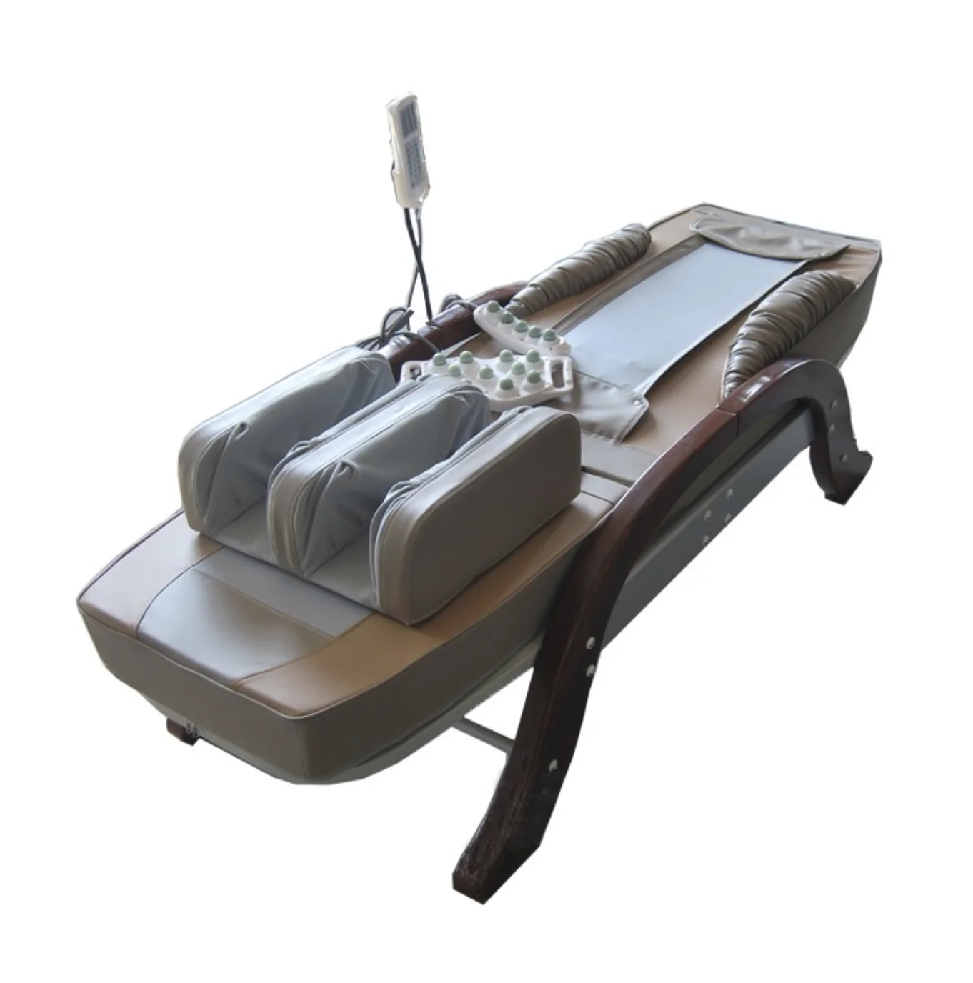 OEM Wholesale Factory  Price Electric Jade Roller automatic  Full Body Thermal Heating Massage Bed Table with Music