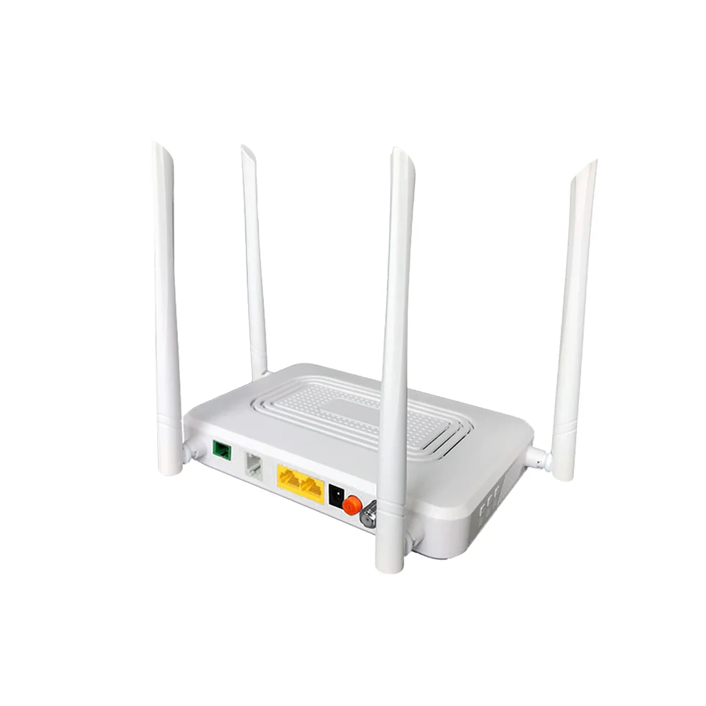 Original Factory Price FTTH 2GE+1POTS+WiFi+CATV HGU XPON ONU Router With English Firmware