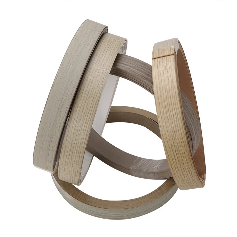 PVC furniture edge decorative flexible  plastic metal finishing plywood extrusion strip banding for furniture accessories
