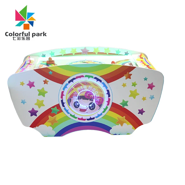 Colorful Park Indoor play facilities, coin-operated electric coin-operated air hockey tables, arcade air hockey game machines