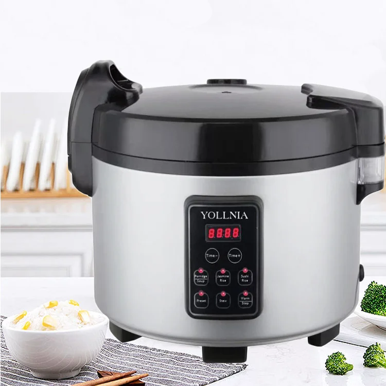 Профессиональная электрическая умная рисоварка с функцией подогрева, Корейская рисоварка с переключателем ВКЛ/ВЫКЛ