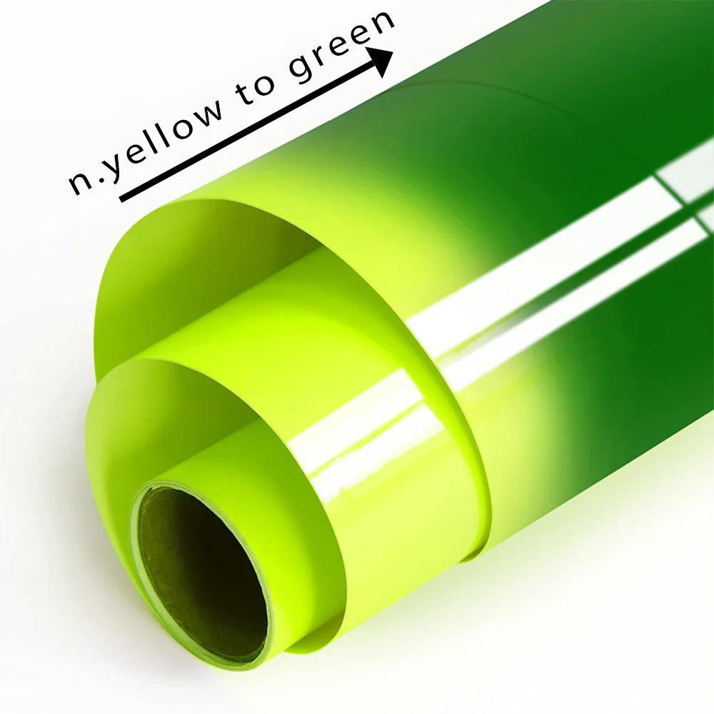 Cold Sensitive Color Change Flex PU Heat Transfer Vinyl Temperature Sensitive HTV For Plotter