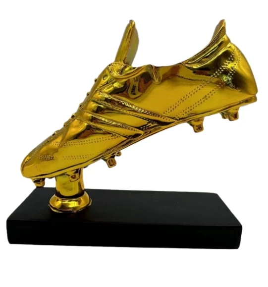 Hypercrafts Gold Silver bronze football soccer basketball sports resin customized trophy awards