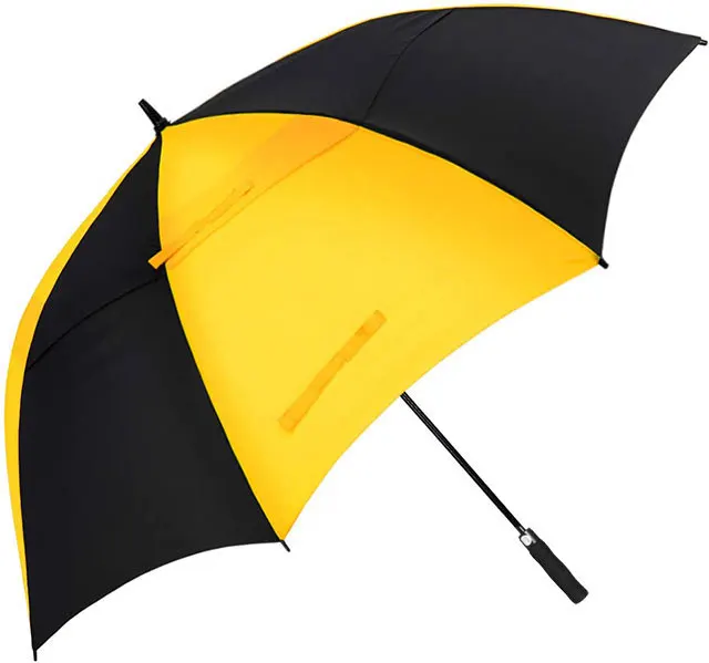 Double Layer Extra Large Oversized Golf Umbrella Heavy Duty Big Long Auto Open Windproof Waterproof Stick Rain Umbrellas