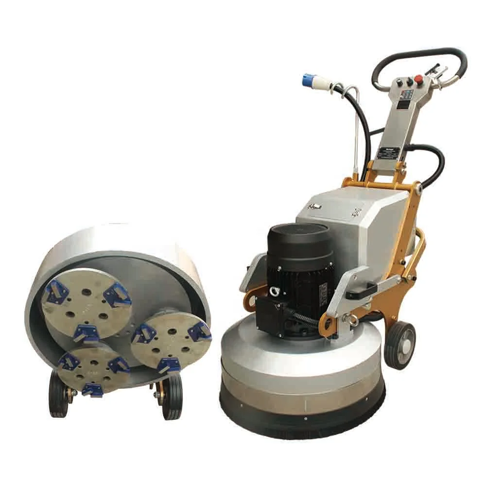 220V 9 Heads Planetary Concrete Grinder 5.5KW 240V Floor Polishing Machine