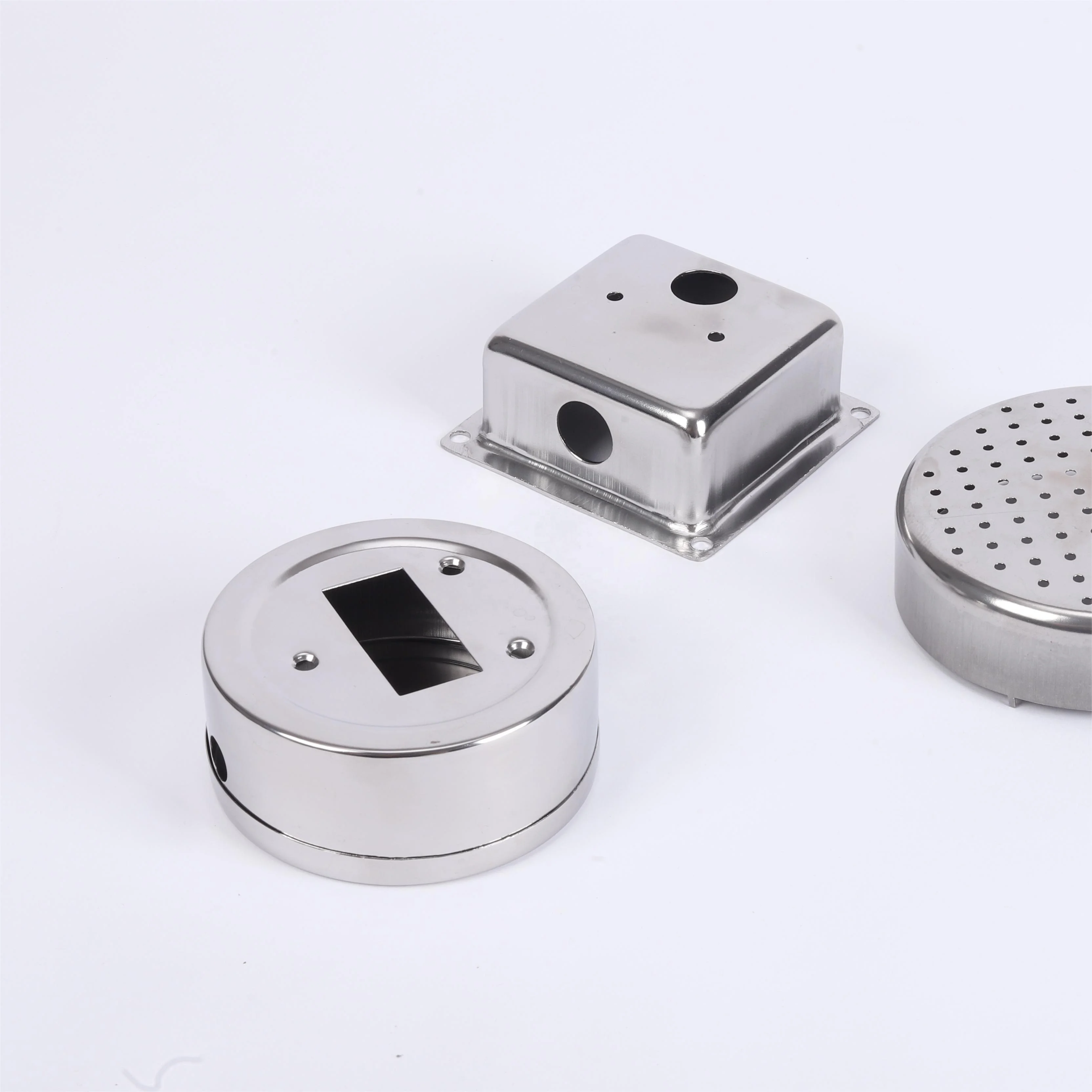 Metal Electric Box  Round Square Electrical Junction Box Cable Wire Connection Enclosures Electric Conduit Box