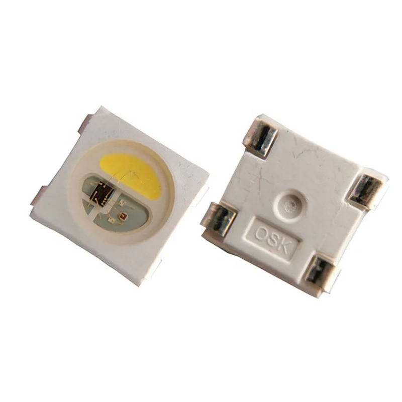 CHINA factory 4pin RGBW Digital Smart Light Diode SK6812 RGBW With IC built-in RGBW 5050 SMD Pixel RGBWW LED Chip components